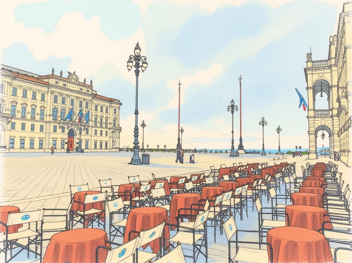 Caffè degli Specchi, Trieste — stile Hugo Pratt