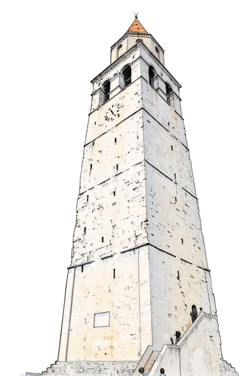 Campanile della Basilica Patriarcale di Aquileia, IX secolo Campanile della Basilica Patriarcale di Aquileia, IX secolo