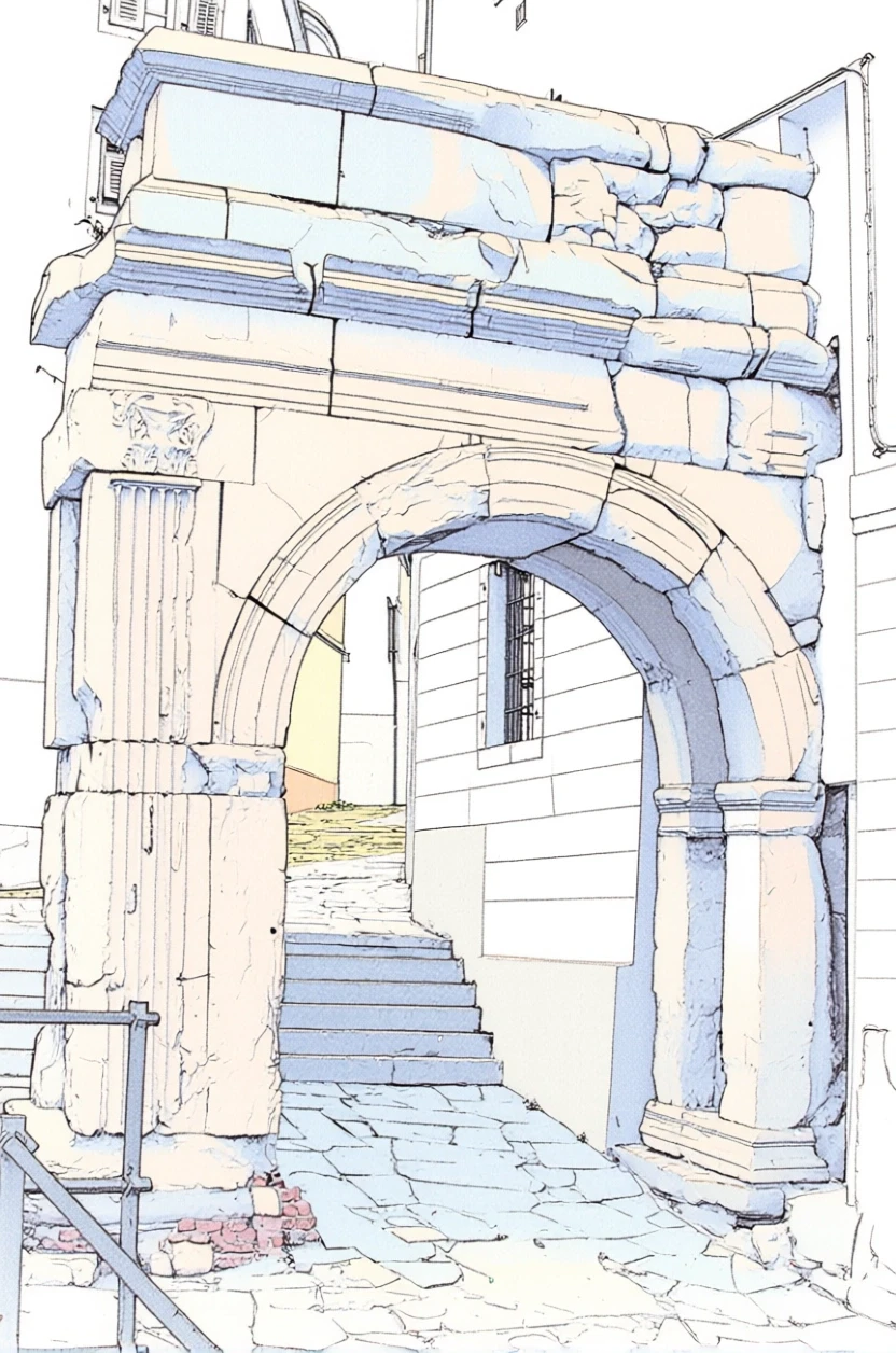 Arco di Riccardo, resto romano di Tergeste Arco di Riccardo, resto romano di Tergeste